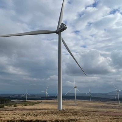 Bespoke and sustainable fibre provided for Scotland’s oldest windfarm
